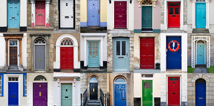 Blog Home doors