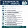 FTC-Friendly Marketing Checklist for Coaches